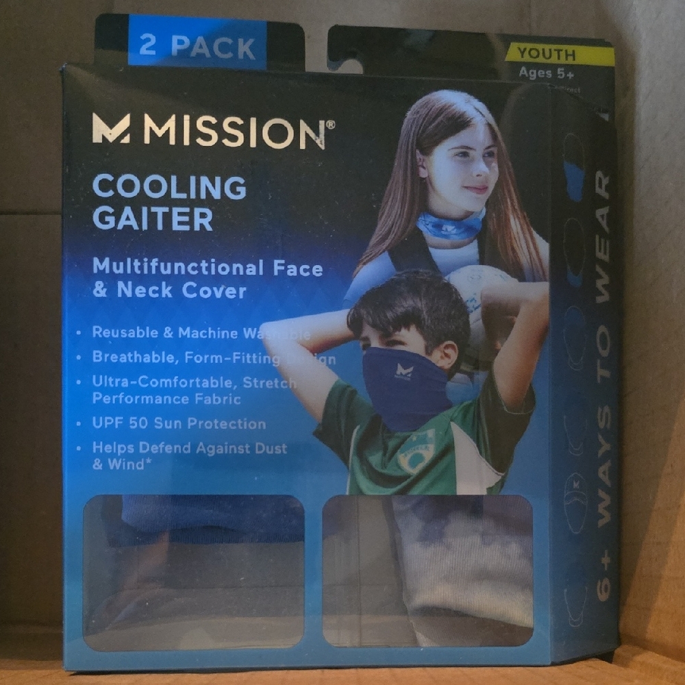 Mission Cooling Gaiter 2-Pack